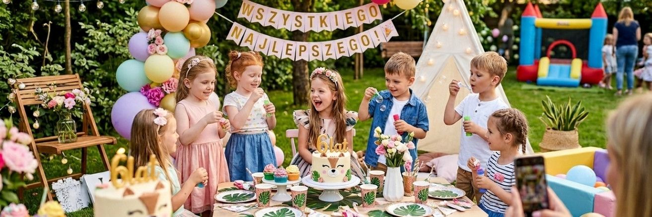 Jak dziś organizuje się urodziny dziecka? Najnowsze trendy i inspiracje